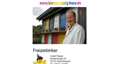 Desktop Screenshot of bienen-honig-hura.de